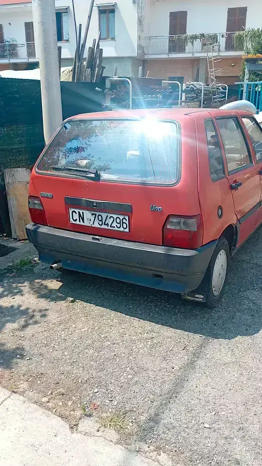 Usata Fiat Uno 45 CV (33 kW) 1991 Rosso Utilitaria