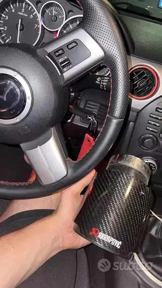 Usata Mazda MX5 126 CV (92 kW) 2010 Nero Cabrio