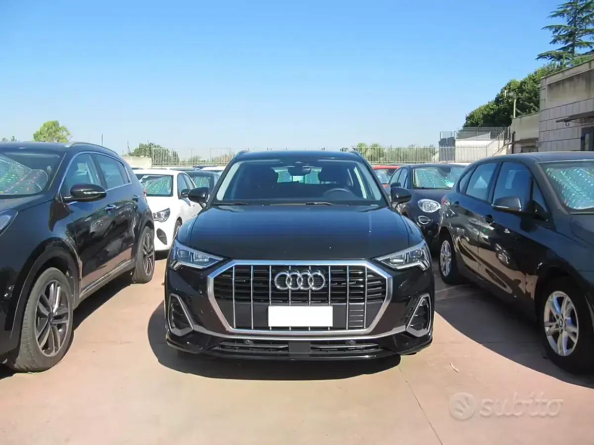 Usata Audi Q3 150 CV (110 kW) 2021 Nero SUV