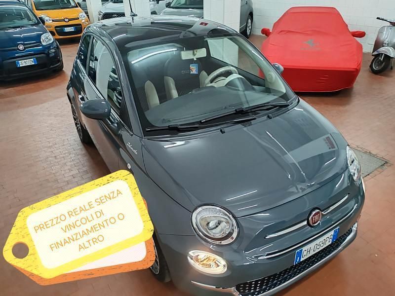Giallo Usata 2021 Fiat 500 Dolcevita Cabrio | 14.950 € (Molto cara) - Immagine 1/4