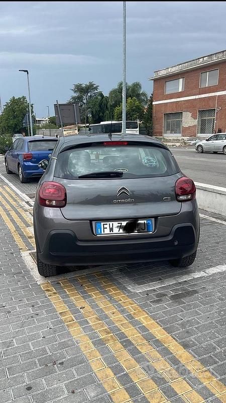 Usata Citroën C3 102 CV (75 kW) 2019 Grigio Utilitaria