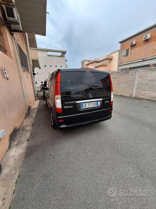 Usata Mercedes Viano 2008 Nero Monovolume