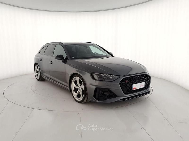 Usata Audi RS4 Ambiente 450 CV (330 kW) 2020 Grigio Station wagon