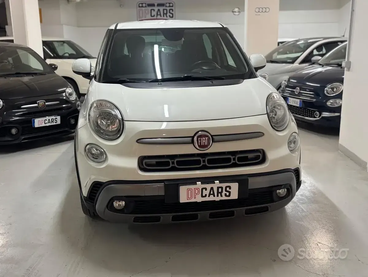 Usata Fiat 500L Cross 95 CV (69 kW) 2019 Bianco Monovolume