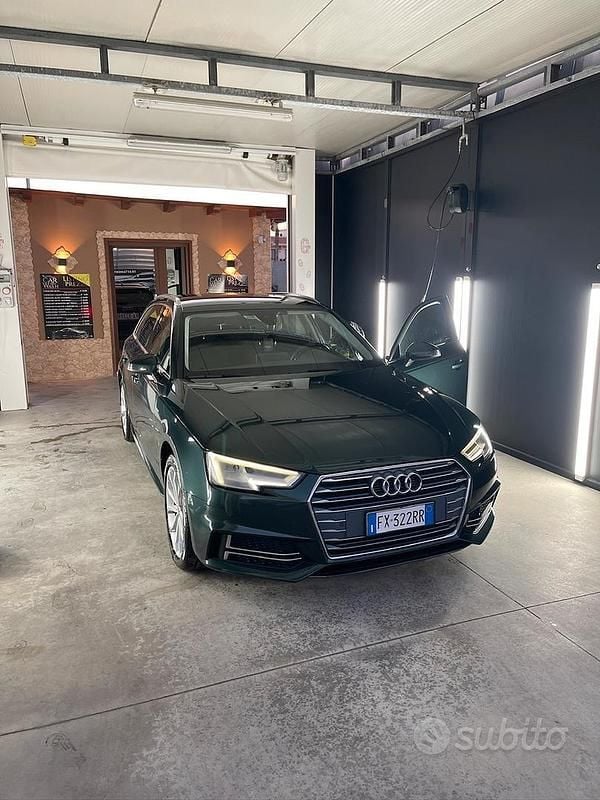 Usata Audi A4 S-Line 170 CV (125 kW) 2018 Verde Station wagon