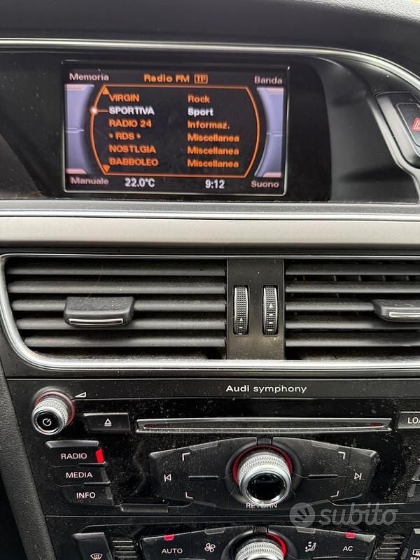 Usata Audi A4 143 CV (105 kW) 2013 Nero Station wagon