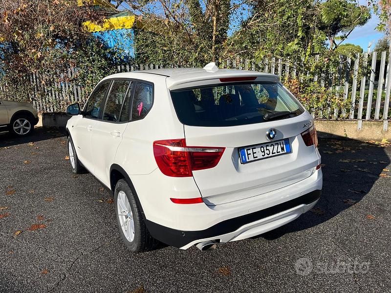 Usata BMW X3 xLine 190 CV (139 kW) 2016 Bianco SUV