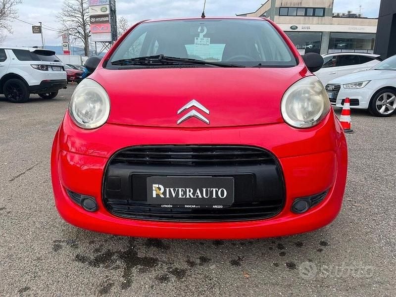 Usata Citroën C1 2010 Rosso Utilitaria