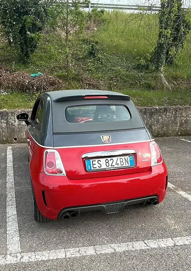 Usata Abarth 595C Turismo 160 CV (117 kW) 2013 Rosso Cabrio