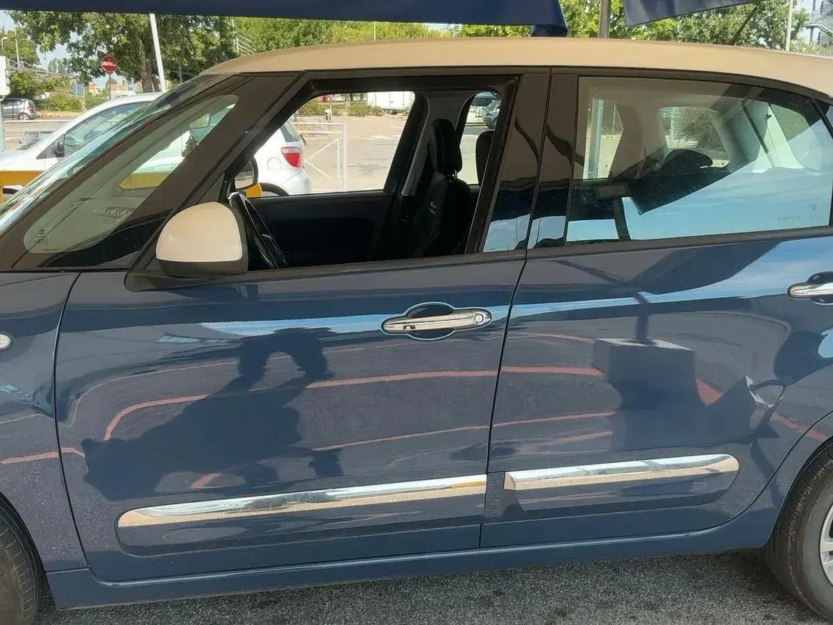 Usata Fiat 500L Living 95 CV (69 kW) 2018 Blu Monovolume