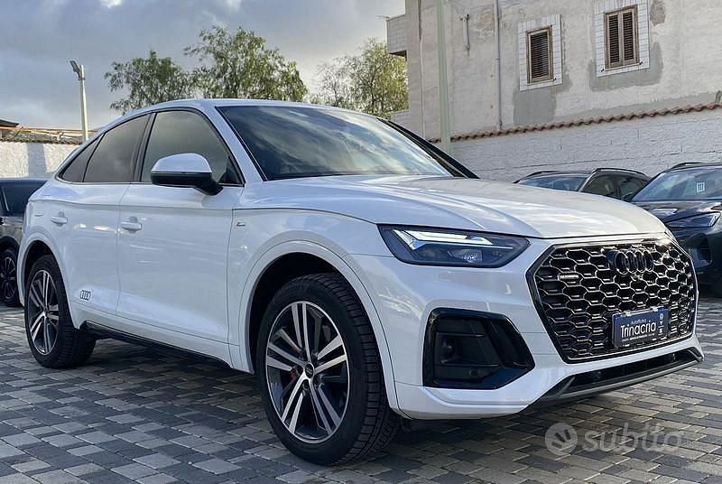 Usata Audi Q5 S-line plus 204 CV (150 kW) 2022 Bianco SUV