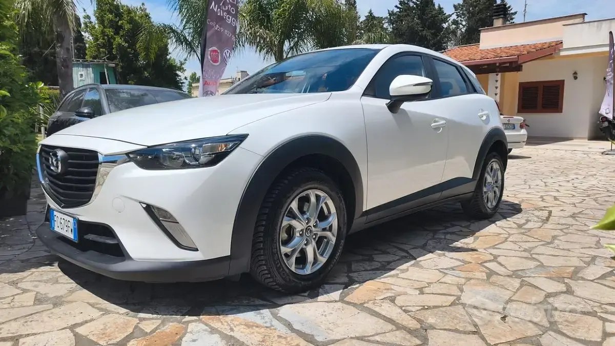 Usata Mazda CX-3 Evolve 105 CV (77 kW) 2016 Bianco SUV