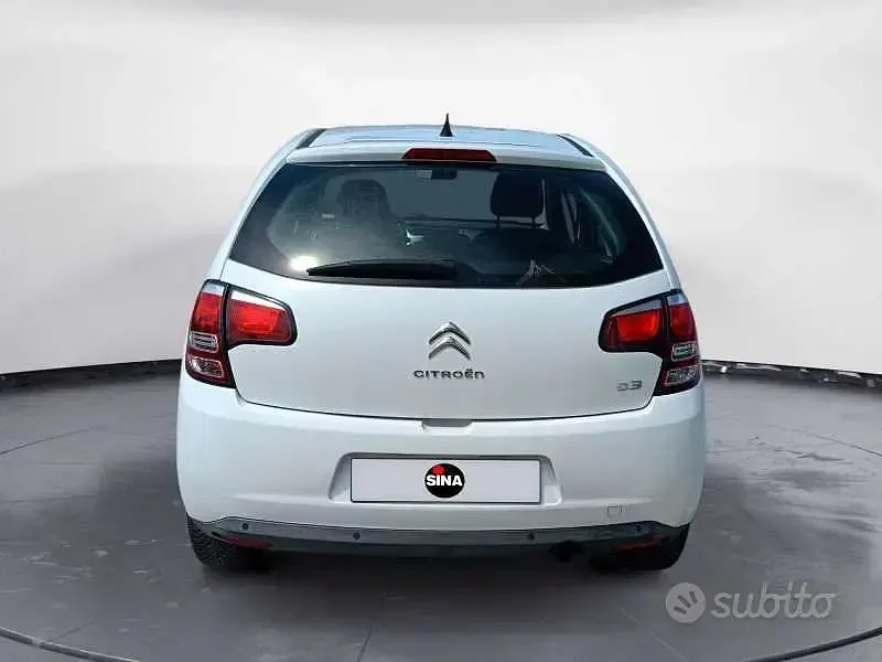 Usata Citroën C3 Attraction 68 CV (50 kW) 2014 Bianco Berlina