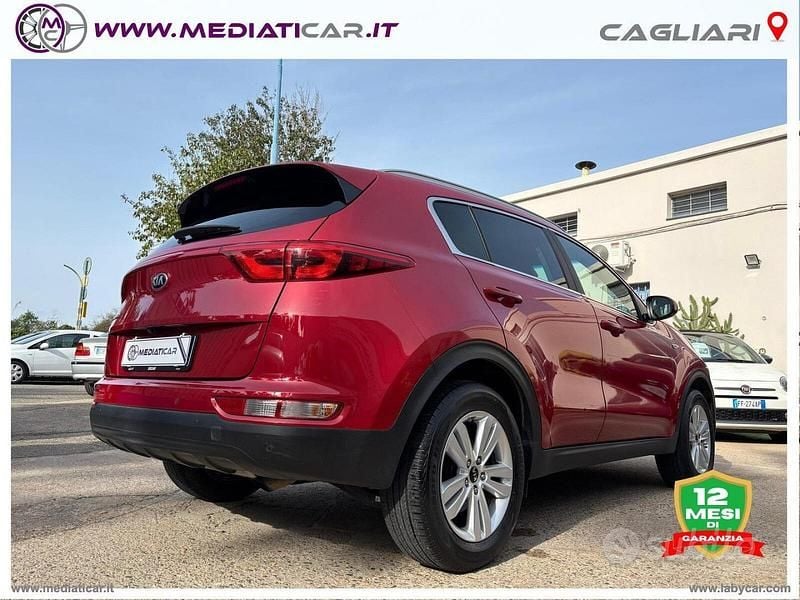 Usata Kia Sportage 131 CV (96 kW) 2018 Rosso SUV