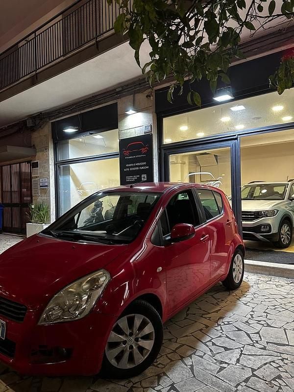 Usata Suzuki Splash GLS 86 CV (63 kW) 2009 Rosso Utilitaria