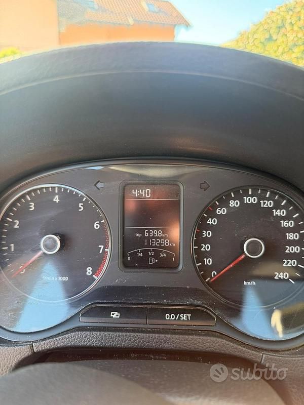 Usata VW Polo Trendline 60 CV (44 kW) 2013 Bianco Utilitaria