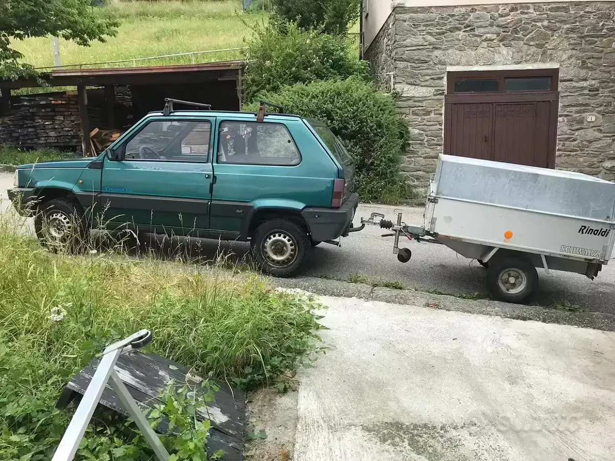 Usata Fiat Panda 4x4 50 CV (36 kW) 1992 Verde Utilitaria