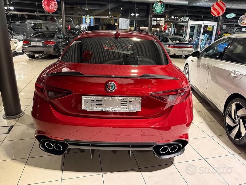 Usata Alfa Romeo Giulia Quadrifoglio 510 CV (375 kW) 2019 Rosso Berlina