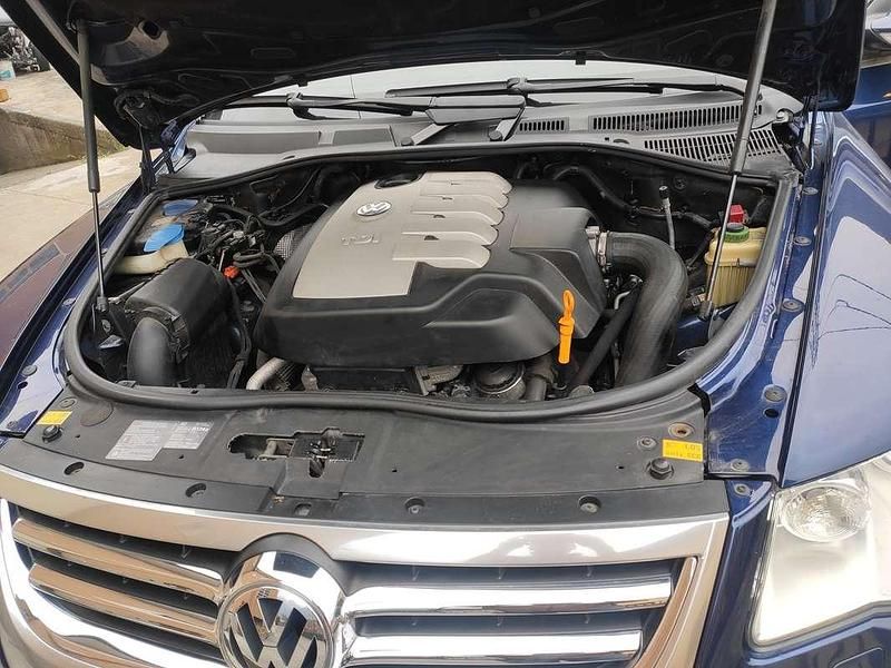 Usata VW Touareg Exclusive 174 CV (127 kW) 2008 Blu/azzurro SUV