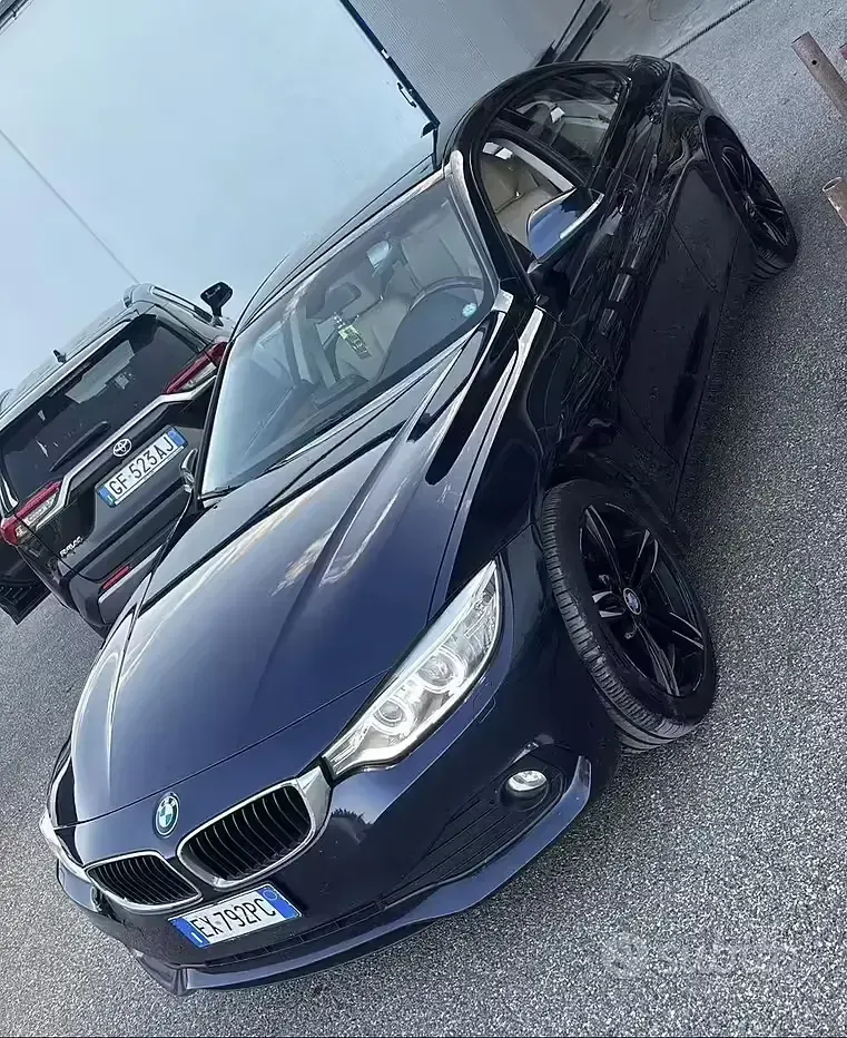 Usata BMW 420 184 CV (135 kW) 2014 Nero Coupé