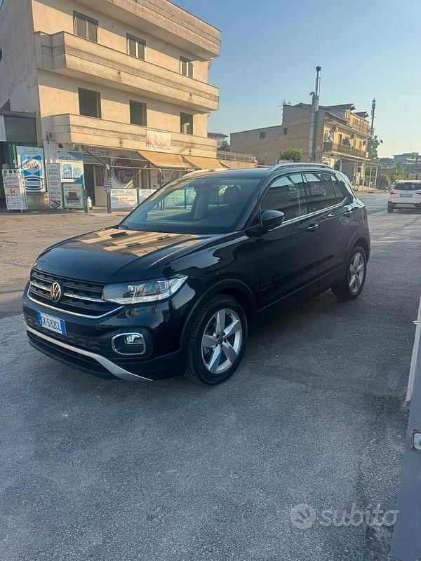 Usata VW T-Cross Advance 150 CV (110 kW) 2022 Nero SUV