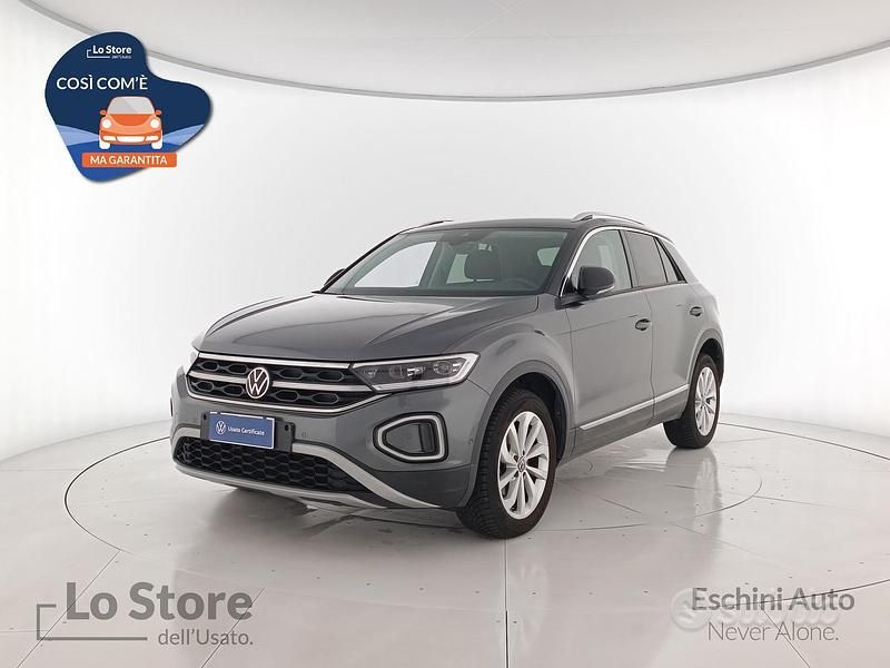 X3 indium grey metallizzato Usata 2022 VW T-Roc Style SUV | 22.700 € (Buon prezzo) - Immagine 1/4