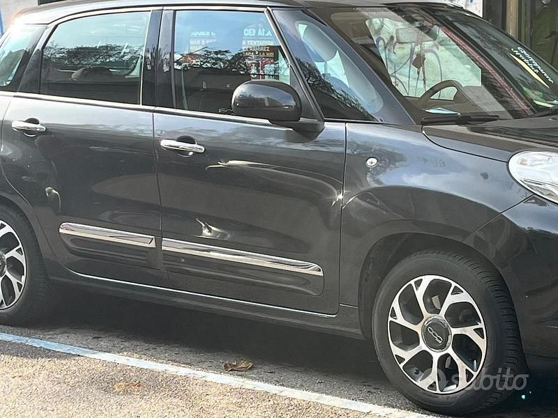 Usata Fiat 500L 95 CV (69 kW) 2017 Nero Monovolume