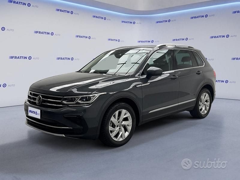 Grigio Usata 2021 VW Tiguan Elegance SUV | 23.290 € (Ottimo prezzo) - Immagine 1/4