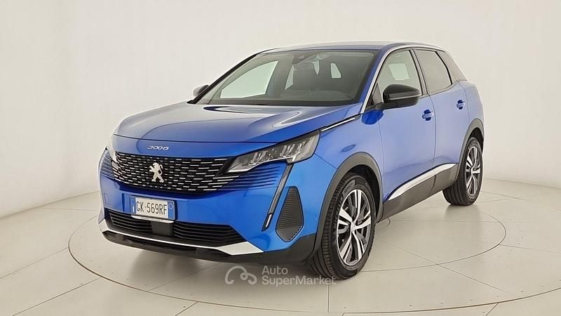 Usata Peugeot 3008 Allure 131 CV (96 kW) 2022 Blu SUV
