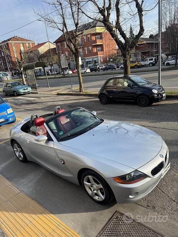 Usata BMW Z4 Sport Line 192 CV (141 kW) 2003 Grigio Cabrio