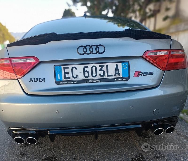 Usata Audi A5 S-Line 190 CV (139 kW) 2010 Grigio Coupé