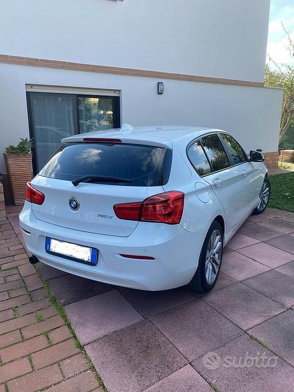 Usata BMW 116 2017 Bianco Utilitaria