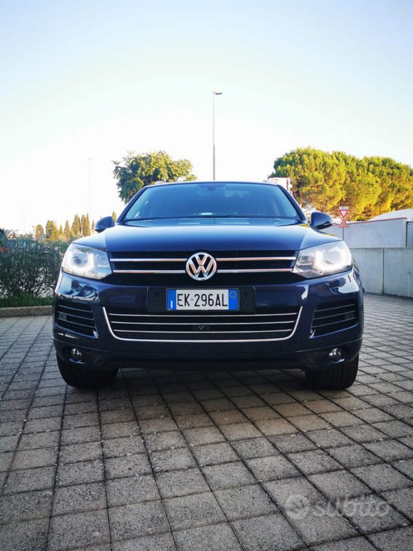 Usata VW Touareg Executive 245 CV (180 kW) 2011 Blu/azzurro SUV