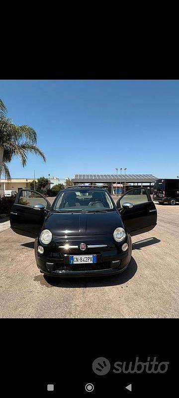 Nero Usata 2010 Fiat 500 | 5900 € (Buon prezzo) - Immagine 1/4