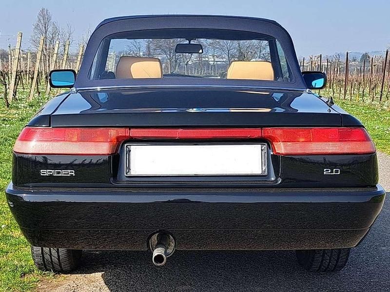 Usata Alfa Romeo Spider 120 CV (88 kW) 1991 Nero Cabrio