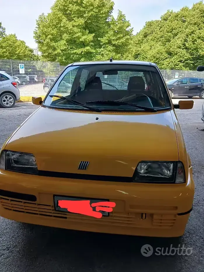 Usata Fiat 500 54 CV (39 kW) 1995 Giallo Utilitaria