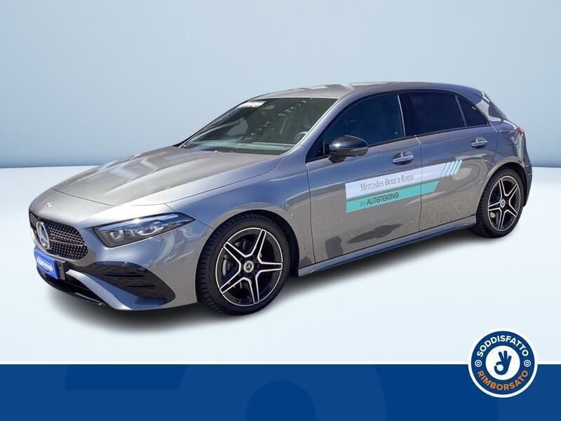 Grigio metallizzato Usata 2024 Mercedes A180 Advanced Plus Tre volumi | 35.600 € (Buon prezzo) - Immagine 1/3