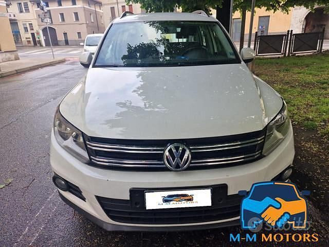 Usata VW Tiguan Trendline 110 CV (80 kW) 2014 Bianco SUV