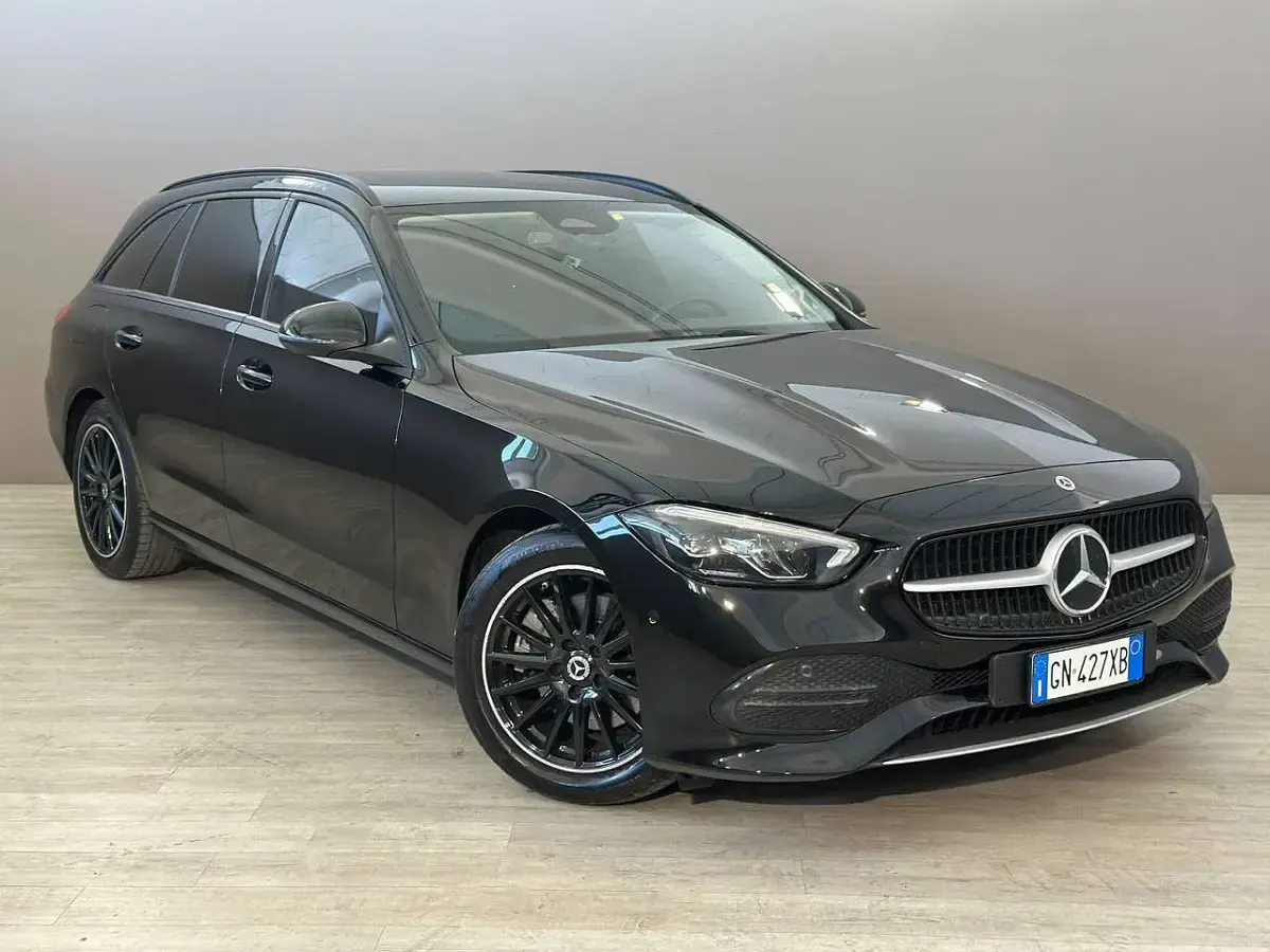 Usata Mercedes C200 Business 204 CV (150 kW) 2023 Nero Station wagon