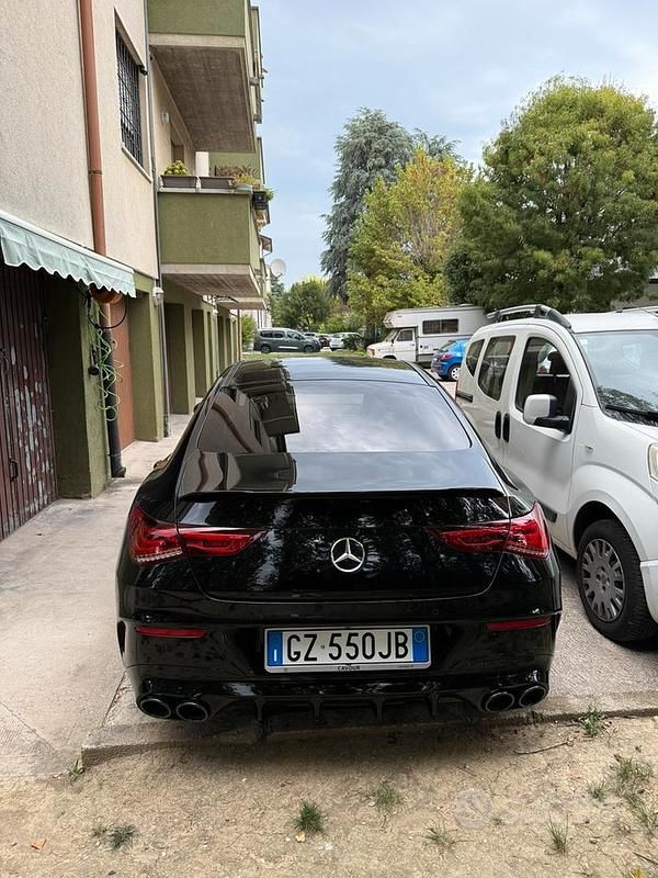 Usata Mercedes CLA220 Premium 190 CV (139 kW) 2019 Nero Berlina