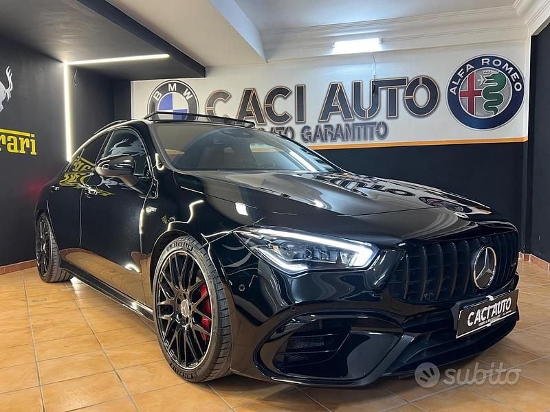 Usata Mercedes CLA45 AMG AMG 421 CV (309 kW) 2022 Nero Berlina