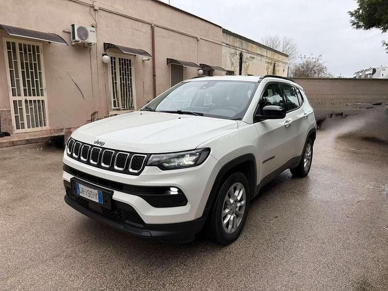 Bianco Usata 2021 Jeep Compass Night Eagle SUV | 15.000 € (Super prezzo) - Immagine 1/4