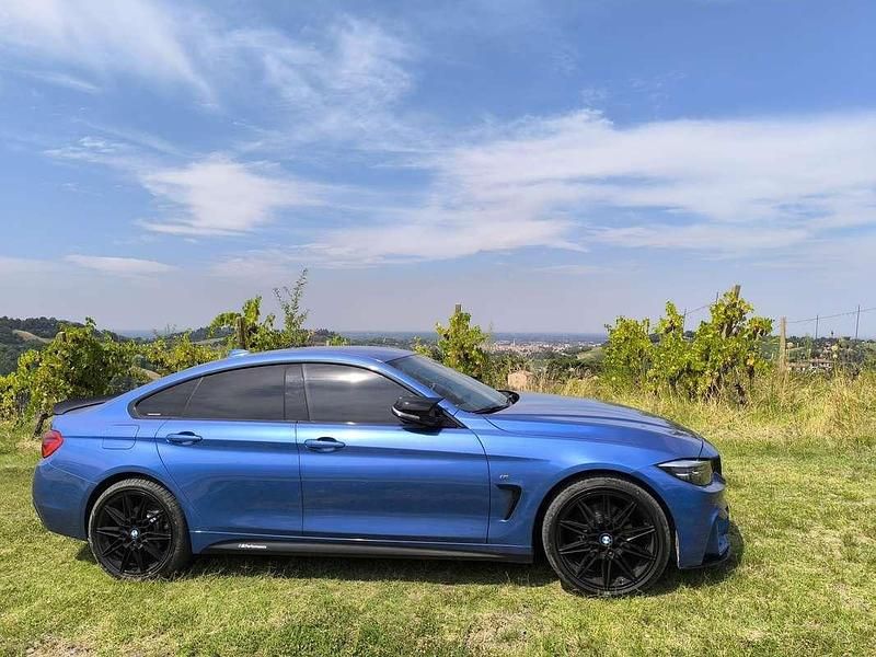 Usata BMW 420 M Sport 190 CV (139 kW) 2018 Blu/azzurro Coupé
