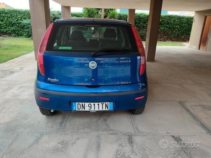 Usata Fiat Punto 2006 Blu Utilitaria