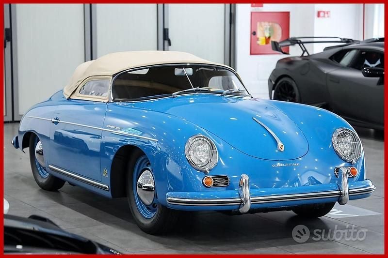 Usata Porsche 356 1950 Blu Cabrio