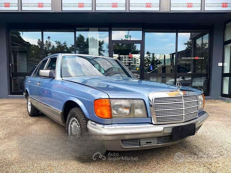 Blu/azzurro Usata 1986 Mercedes S280 SE Tre volumi | 12.900 € - Immagine 1/4