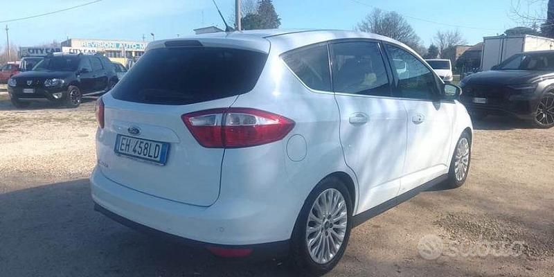 Usata Ford C-MAX Titanium 115 CV (84 kW) 2011 Bianco Monovolume