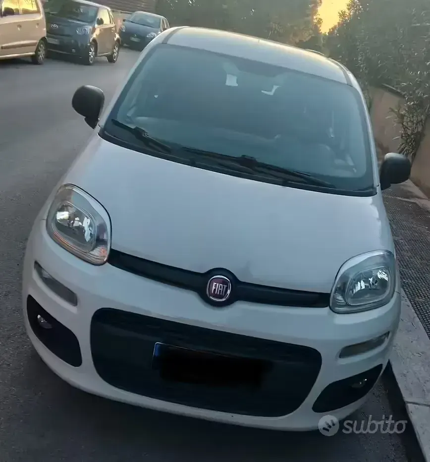 Usata Fiat Panda 80 CV (58 kW) 2018 Bianco Utilitaria