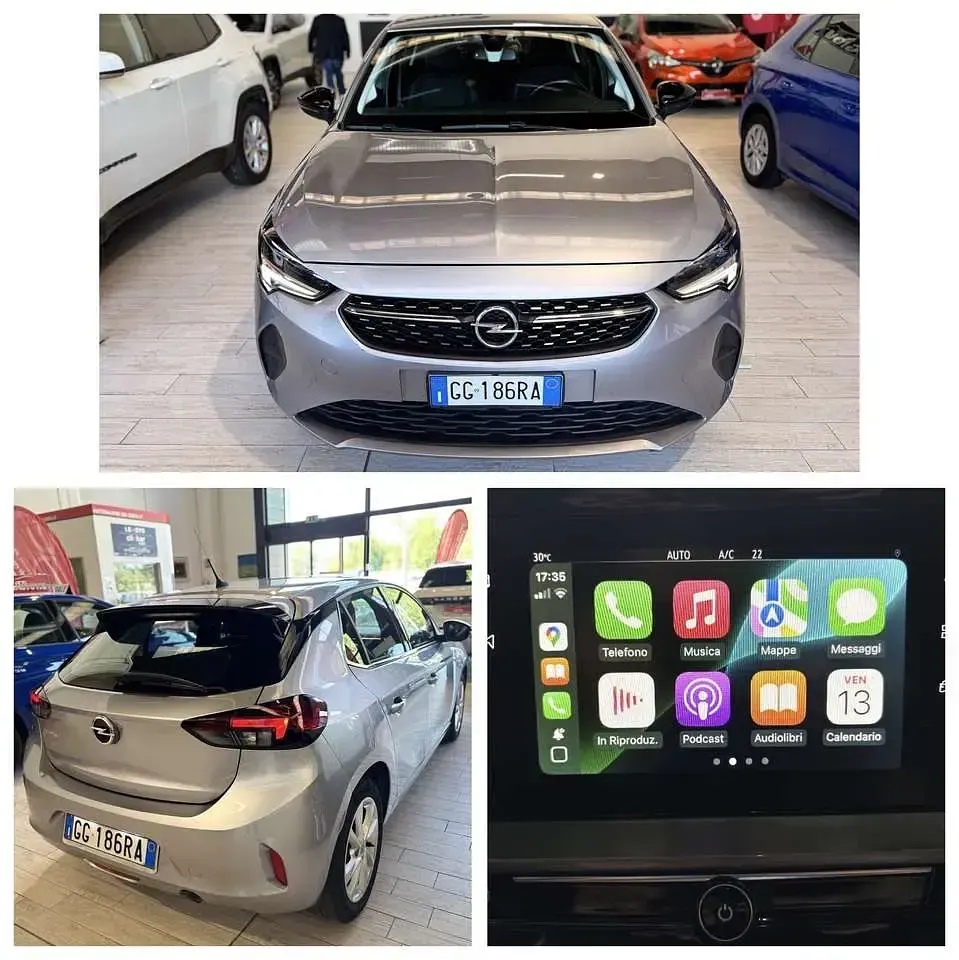 Usata Opel Corsa Elegance 75 CV (55 kW) 2021 Grigio artense (metallizzato) Utilitaria