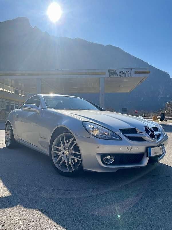 Usata Mercedes SLK200 184 CV (135 kW) 2008 Argento Cabrio